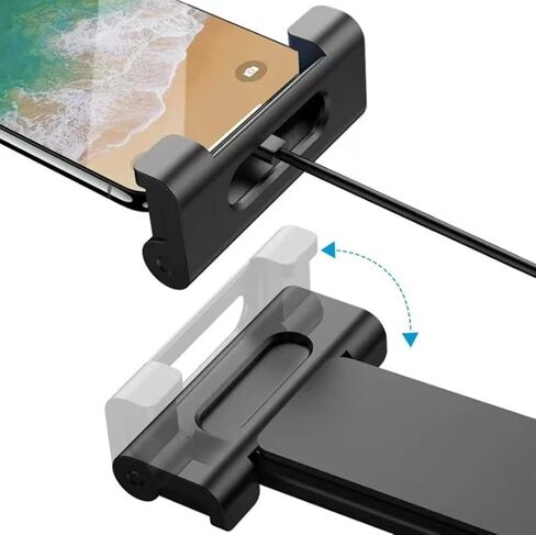 RIWPKFH Car Headrest Tablet Mount,360° Rotating Adjustable Tablet Headrest Holder,Car Seat Rear Stand Headrest Bracket for Phone Tablet 5-13 Inch in Kuwait