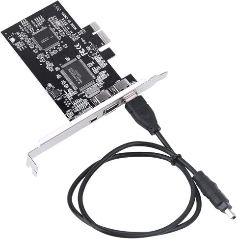 بطاقة PCI-E Express بسرعة 800 ميجا بت في الثانية، وبطاقة تحكم 1394a IEEE 1394b، وكابل Firewire، ونقل البيانات عالي السرعة، وتحرير الفيديو، وتسجيل الصوت، والكاميرات الصناعية، وكاميرات الفيديو LIONX in Saudi Arabia