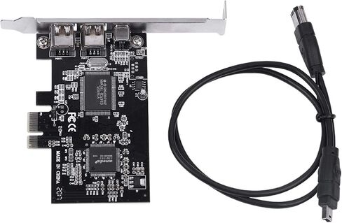 بطاقة PCI-E Express بسرعة 800 ميجا بت في الثانية، وبطاقة تحكم 1394a IEEE 1394b، وكابل Firewire، ونقل البيانات عالي السرعة، وتحرير الفيديو، وتسجيل الصوت، والكاميرات الصناعية، وكاميرات الفيديو LIONX in Saudi Arabia