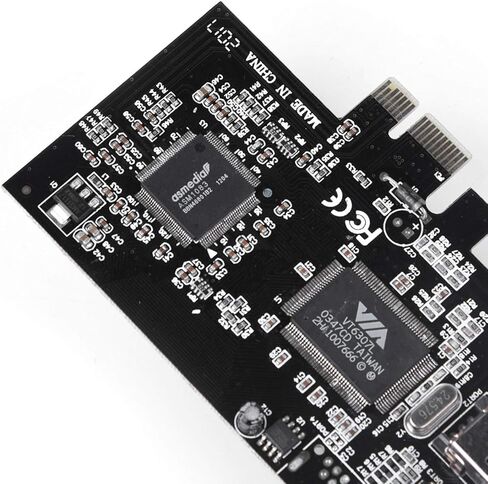 بطاقة PCI-E Express بسرعة 800 ميجا بت في الثانية، وبطاقة تحكم 1394a IEEE 1394b، وكابل Firewire، ونقل البيانات عالي السرعة، وتحرير الفيديو، وتسجيل الصوت، والكاميرات الصناعية، وكاميرات الفيديو LIONX in Saudi Arabia