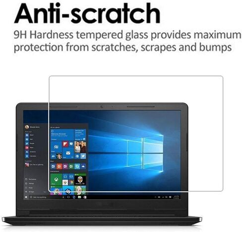 واقي شاشة كمبيوتر محمول مقاس 13.3 بوصة، واقي شاشة من الزجاج المقوى صلابة 9H لـ Asus/HP/DELL/Acer/Sony/Samsung/Lenovo/All 16:9 كمبيوتر محمول مع صورة واضحة وضوح الشمس المضادة لبصمات الأصابع in Saudi Arabia