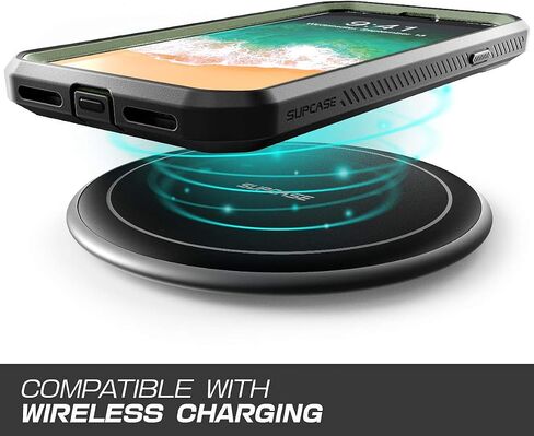 حافظة SUPCASE Unicorn Beetle Pro Series مصممة، مع واقي شاشة مدمج لكامل الجسم، حافظة متينة لهاتف iPhone XR 6.1 بوصة (إصدار 2018) (أسود) in Kuwait