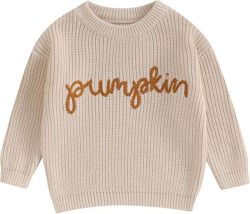 Infant Baby Boy Girl Oversized Knit Sweater Chunky Long Sleeve Pullover Sweater Shirts Warm Fall Winter Tops Clothes in Saudi Arabia
