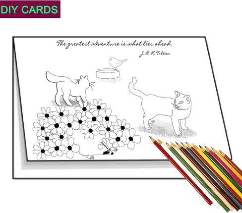 SUPHOUSE Blank White Cards and Envelopes 24 Pack,4 x 6 Heavyweight Folded Cardstock and A7 Envelopes for DIY Christmas Greeting Cards, Wedding, Birthday, Invitations, Thank You Cards & All Occasion in Kuwait