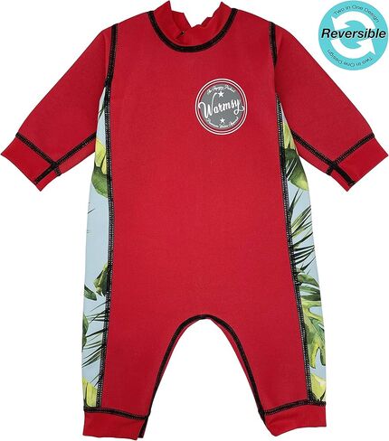 Aquajoy Warmsy - Premium Reversible Baby Wetsuit | Extra Warm Swimsuit for Babies, Infants and Toddlers in Saudi Arabia