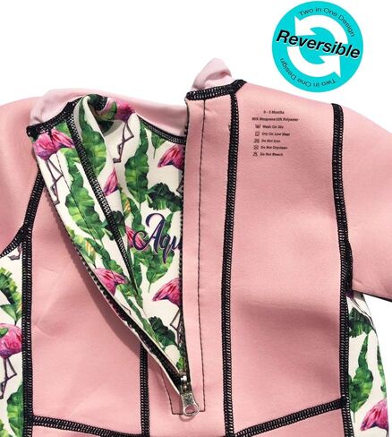 Aquajoy Warmsy - بدلة أطفال ممتازة قابلة للعكس | ملابس سباحة دافئة للغاية للأطفال والرضع والأطفال الصغار in Kuwait