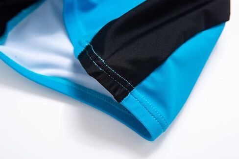 بدلة سباحة للأولاد الصغار من قطعتين، مجموعة ملابس سباحة للحماية من الطفح الجلدي مع قبعة بعامل حماية من أشعة الشمس بدرجة 50+ للحماية من الشمس in Kuwait