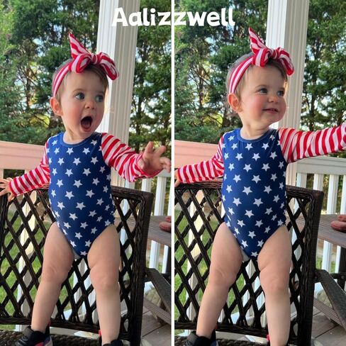 Aalizzwell Baby Girls One Piece Long Sleeve Swimsuit in Saudi Arabia