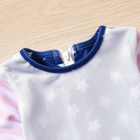 Aalizzwell Baby Girls One Piece Long Sleeve Swimsuit in Saudi Arabia
