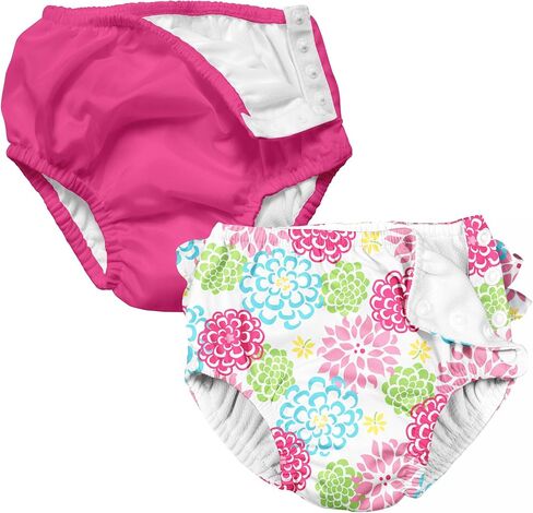 بدلة سباحة قابلة لإعادة الاستخدام قابلة لإعادة الاستخدام مطبوع عليها i playby green sprouts Baby Girls' Pull up, جريه مارل in Kuwait