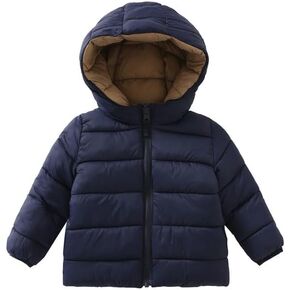 GLASH Kids Baby Boys and Girls Unisex Reversible Medium Weight Puffer Jacket Winter Hooded Coat in Kuwait