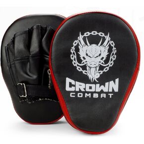 قفازات جلد صناعي منحنية من البولي يوريثين، زوج من قطعتين من Crown Sporting Goods in Kuwait