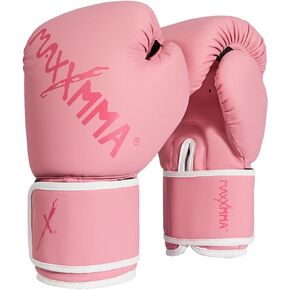 MaxxMMA Pro Style Boxing Gloves for Men & Women, Training Heavy Bag Workout Gloves, Muay Thai, Sparring Kickboxing Punching Bag Work Fight Gloves