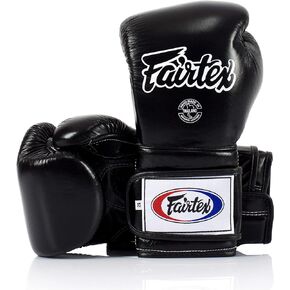 Fairtex BGV9 Muay Thai for Professional Boxers & Trainers |Mexican Style Glove for Hard Hitters | MMA Gloves for Martial Arts|Light Weight & Shock Absorbent Boxing Gloves