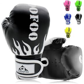 Kids Boxing Gloves 4oz 6oz 8oz Punching Gloves for Kids Youth Traning Gloves for Punching Bag Kickboxing Sparring Muay Thai MMA Fight Gloves
