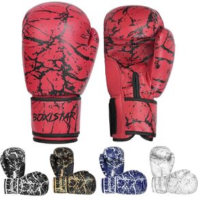 Boxing Training Sparring Kickboxing Punching Heavy Bag Muay Thai Mitts MMA Gloves for Youth, Men & Women