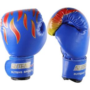 Kids Boxing Gloves PU Leather Training Gloves Children Cartoon Sparring Muay Thai Glove