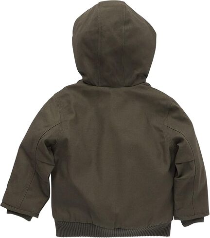 سترة Carhartt للأطفال الصغار معزولة بغطاء للرأس من القماش بسحاب in Saudi Arabia