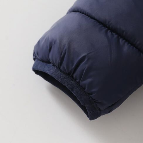 GLASH Kids Baby Boys and Girls Unisex Reversible Medium Weight Puffer Jacket Winter Hooded Coat in Kuwait