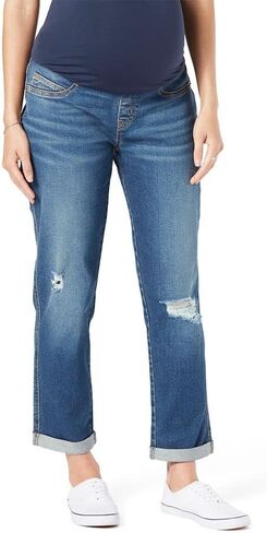 التوقيع من Levi Strauss & Co. Gold Label Women's Maternity Boyfriend (متوفر بمقاس كبير) in Saudi Arabia