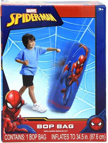 لعبة تمرين كيس الملاكمة القابلة للنفخ للأبطال الخارقين من What Kids Want (نمطان) in Kuwait