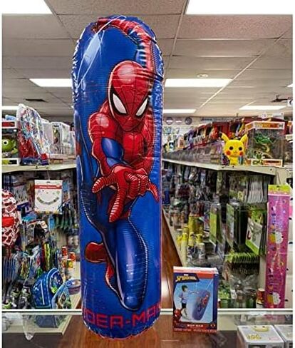 لعبة تمرين كيس الملاكمة القابلة للنفخ للأبطال الخارقين من What Kids Want (نمطان) in Kuwait