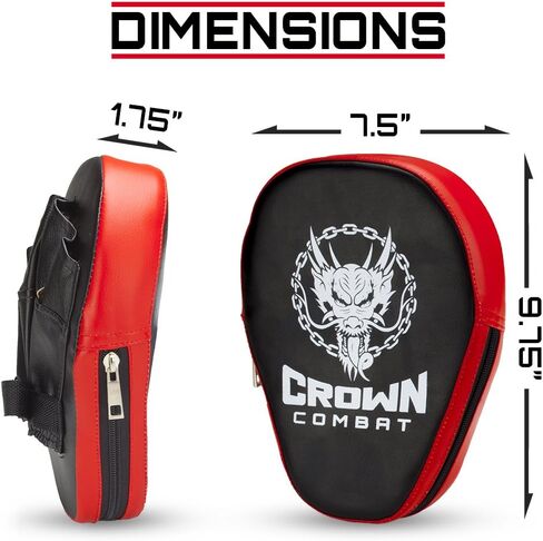 قفازات جلد صناعي منحنية من البولي يوريثين، زوج من قطعتين من Crown Sporting Goods in Kuwait