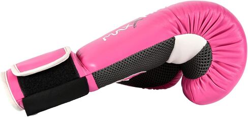 قفازات ملاكمة MaxxMMA Pro Style للرجال والنساء، قفازات تدريب ثقيلة للتمرين في الملاكمة التايلاندية، قفازات الملاكمة والكيك بوكسينغ والقتال على شكل حقيبة in Kuwait