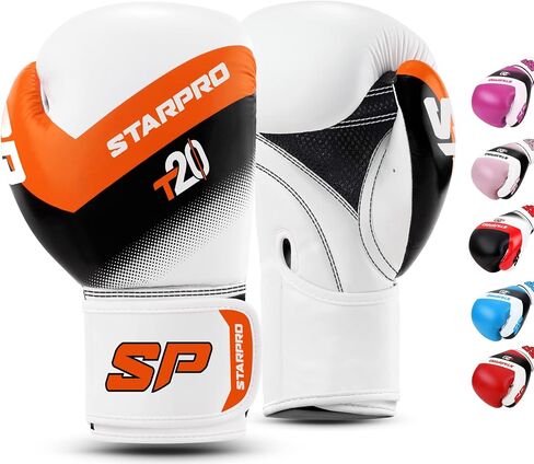 قفازات ملاكمة Starpro T20 للأطفال مع السلامة والراحة والأناقة للأبطال الصغار - مقاسات وألوان متعددة للفتيات والفتيان in Kuwait