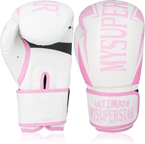 قفازات MYSUPERSTAR النهائية للملاكمة ركلة الملاكمة الملاكمة التايلاندية للرجال والنساء والشباب MMA UFC قفازات ملاكمة in Kuwait