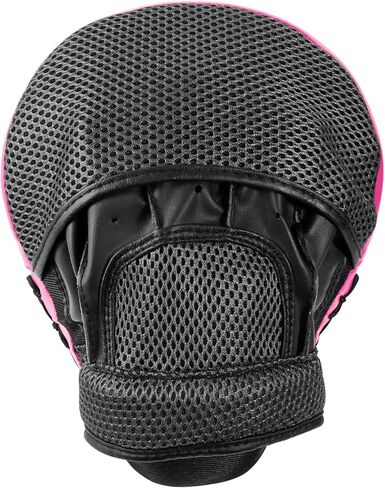 Boxing Mitts and Pads for Kids, Boxing Curved Focus Punching Mitts Kickboxing, Karate, Muay Thai Kick, Sparring, Dojo, Martial Arts Punch Mitts Training Hand Target Pads for Age 3-12 Years (Pink) in Kuwait