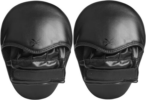 قفازات الملاكمة FightX للملاكمة الجلدية المنحنية للرجال والنساء، معدات تدريب MMA، قفازات تدريب الملاكمة التايلاندية، وسادات ضرب MMA متوفرة بألوان متعددة in Kuwait