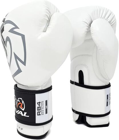 RIVAL Boxing RB4 Econo Bag Gloves, Hook and Loop Closure - Synthetic PU Outer Shell for Extra Durability and Performance in Kuwait