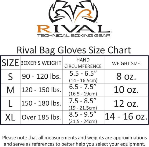 RIVAL Boxing RB4 Econo Bag Gloves, Hook and Loop Closure - Synthetic PU Outer Shell for Extra Durability and Performance in Kuwait