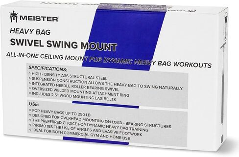 Meister Heavy Bag Swivel Swing Mount for Boxing & MMA Dynamic Striking in Kuwait
