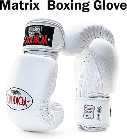 YOKKAO Matrix Muay Thai Boxing Gloves | Premium Leather Training and Sparring Gloves for Men and Women | Winning Boxing Gloves | Punching Gloves in Kuwait