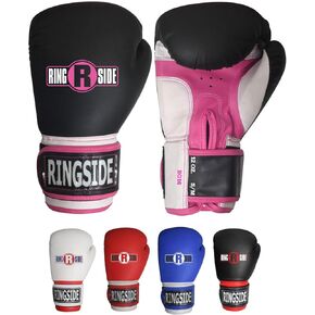 Ringside Pro Style Boxing Training Gloves Kickboxing Muay Thai Gel Sparring Punching Bag Mitts