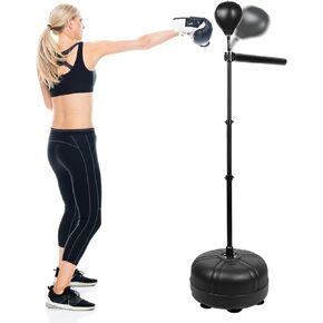 Veocore Boxing Bar with Punching Ball, Adjustable Height Boxing Bar Boxing Speed Trainer Boxing Equipment for Teens Adults, Home Gym in Kuwait
