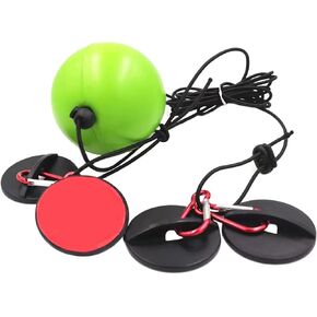 كرة ملاكمة ذات نهاية مزدوجة من PCUORLEORS مع كرة ملاكمة منعكسة، مضخة، عصابة رأس لصالة الألعاب الرياضية MMA الملاكمة الرياضية، حقيبة ملاكمة للبالغين والأطفال والرجال والنساء in Kuwait