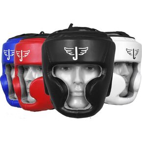 JAYEFO Sports Head Guard for Boxing MMA Kickboxing Muay Thai SELF Defence Training Gear Protection Helmet Martial Arts for Youth Men & Women