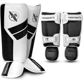 Hayabusa S4 Kids Shin Guards, Muay Thai, MMA, Kickboxing, Martial Arts in Kuwait