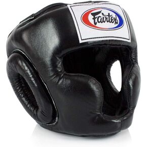 Fairtex Headgear Head Guard Super Sparring HG3, HG10, HG13 Diagonal Vision for Muay Thai, Boxing, Kickboxing