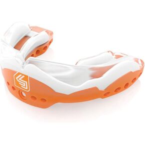 Shock Doctor Ultra 2 STC Mouth Guard w/Detachable Strap for Football Helmet, Custom Fit - Youth & Adult – Superior Protection and Low Profile Fit