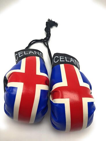 Hanging Car Mirror Mini Boxing Gloves (Argentina) in Saudi Arabia