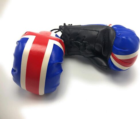 Hanging Car Mirror Mini Boxing Gloves (Argentina) in Saudi Arabia