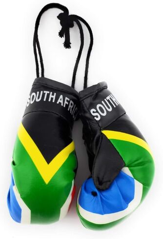 Hanging Car Mirror Mini Boxing Gloves (Argentina) in Saudi Arabia