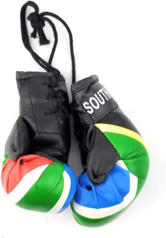 Hanging Car Mirror Mini Boxing Gloves (Argentina) in Saudi Arabia