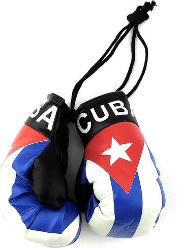 Hanging Car Mirror Mini Boxing Gloves (Argentina) in Saudi Arabia