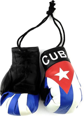 Hanging Car Mirror Mini Boxing Gloves (Argentina) in Saudi Arabia