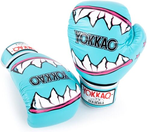 YOKKAO Design Breathable Muay Thai Boxing Glove | Premium Leather Training and Sparring Gloves for Men and Women | Winning Boxing Gloves | Punching Gloves in Saudi Arabia